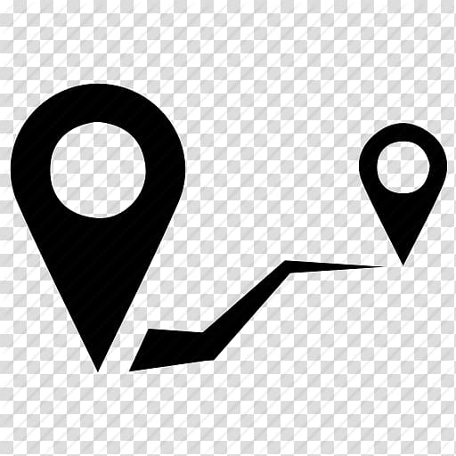 Location logo illustration, GPS Navigation Systems Computer