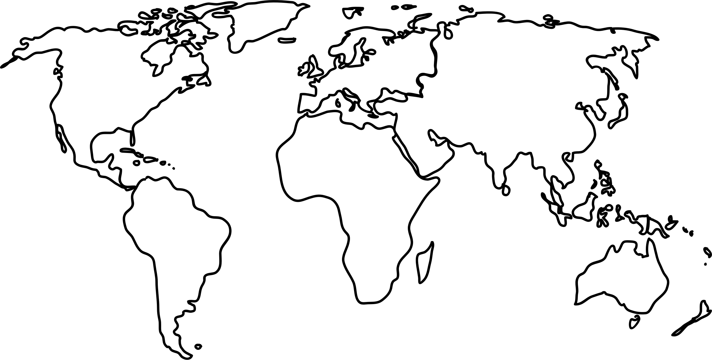 Specified countries clipart.