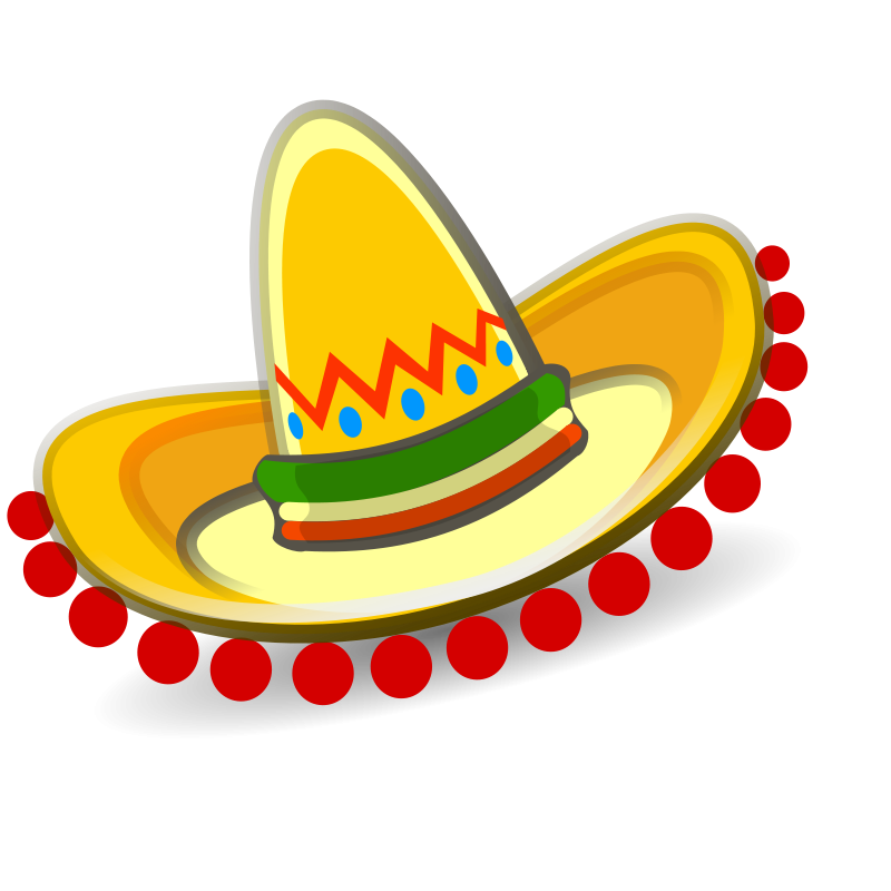 Free Mexican Sombrero, Download Free Clip Art, Free Clip Art
