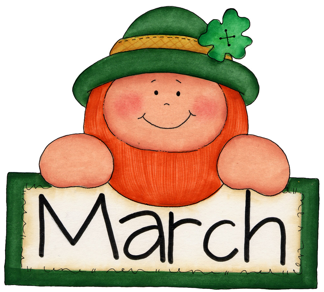 March Clip Art Free Printable