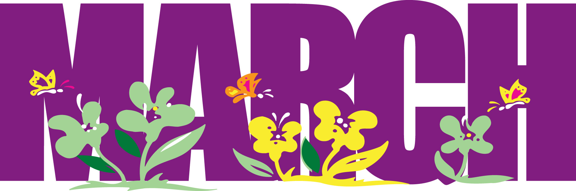 march clipart banner