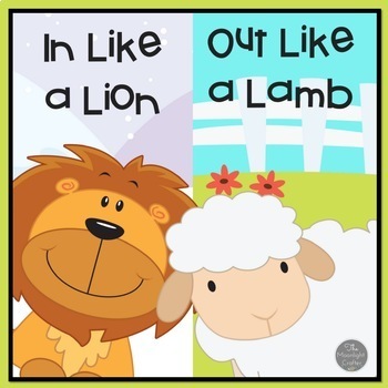 In Like a Lion Out Like a Lamb Activities for Pre