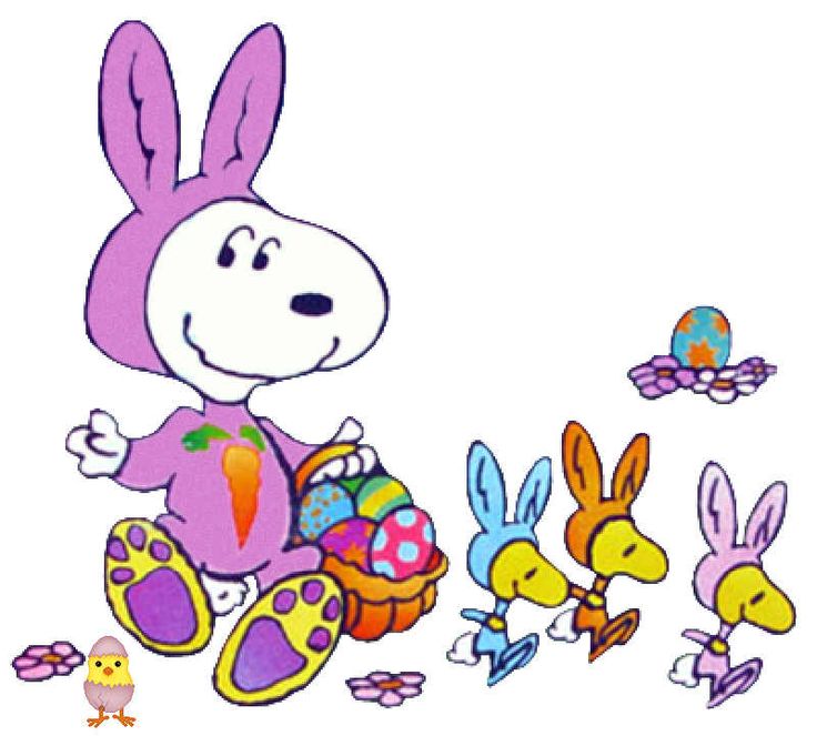 Free snoopy easter.