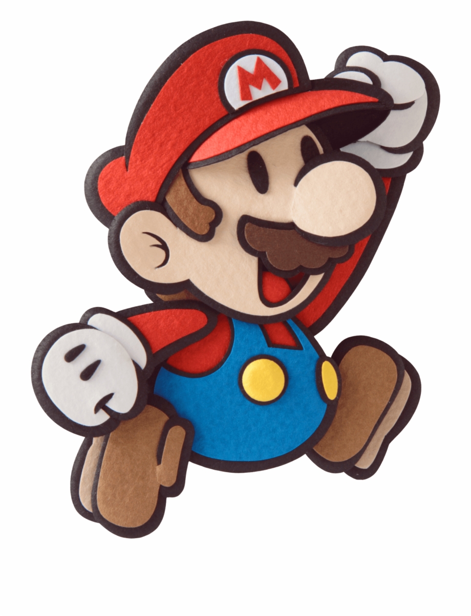 Mario jumping png.