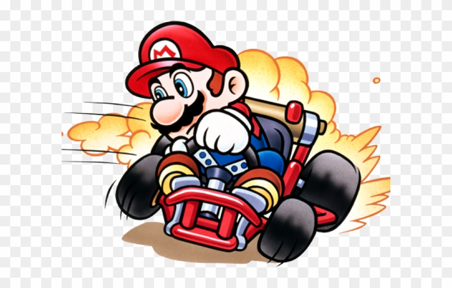 Super Mario Kart Official Artwork Clipart