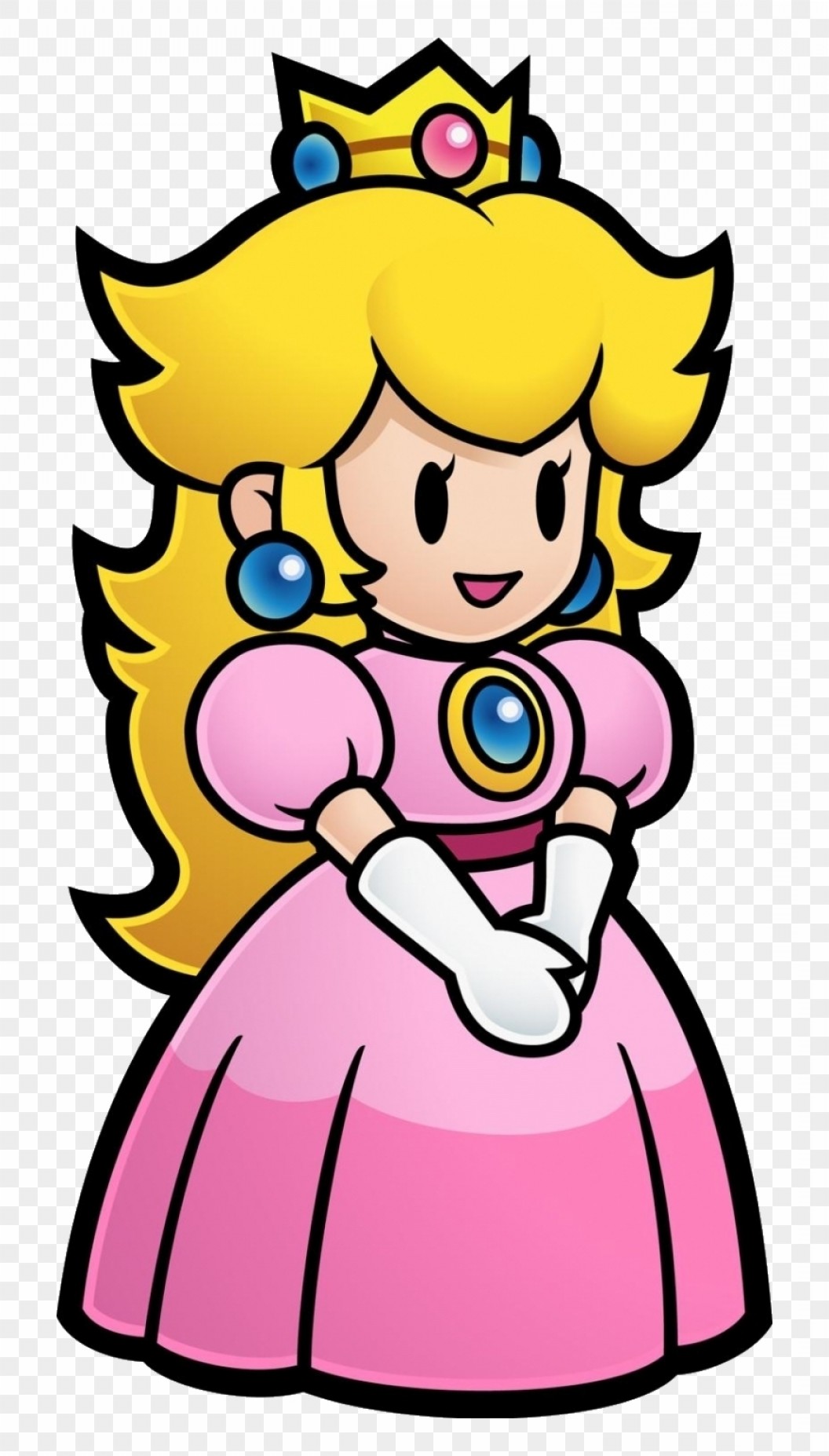 Bxbmxxpeach Princess Peach Paper Mario Clipart