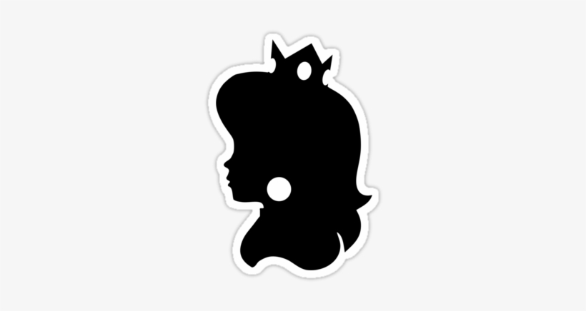 Mario Princess Peach Silhouette Clipart