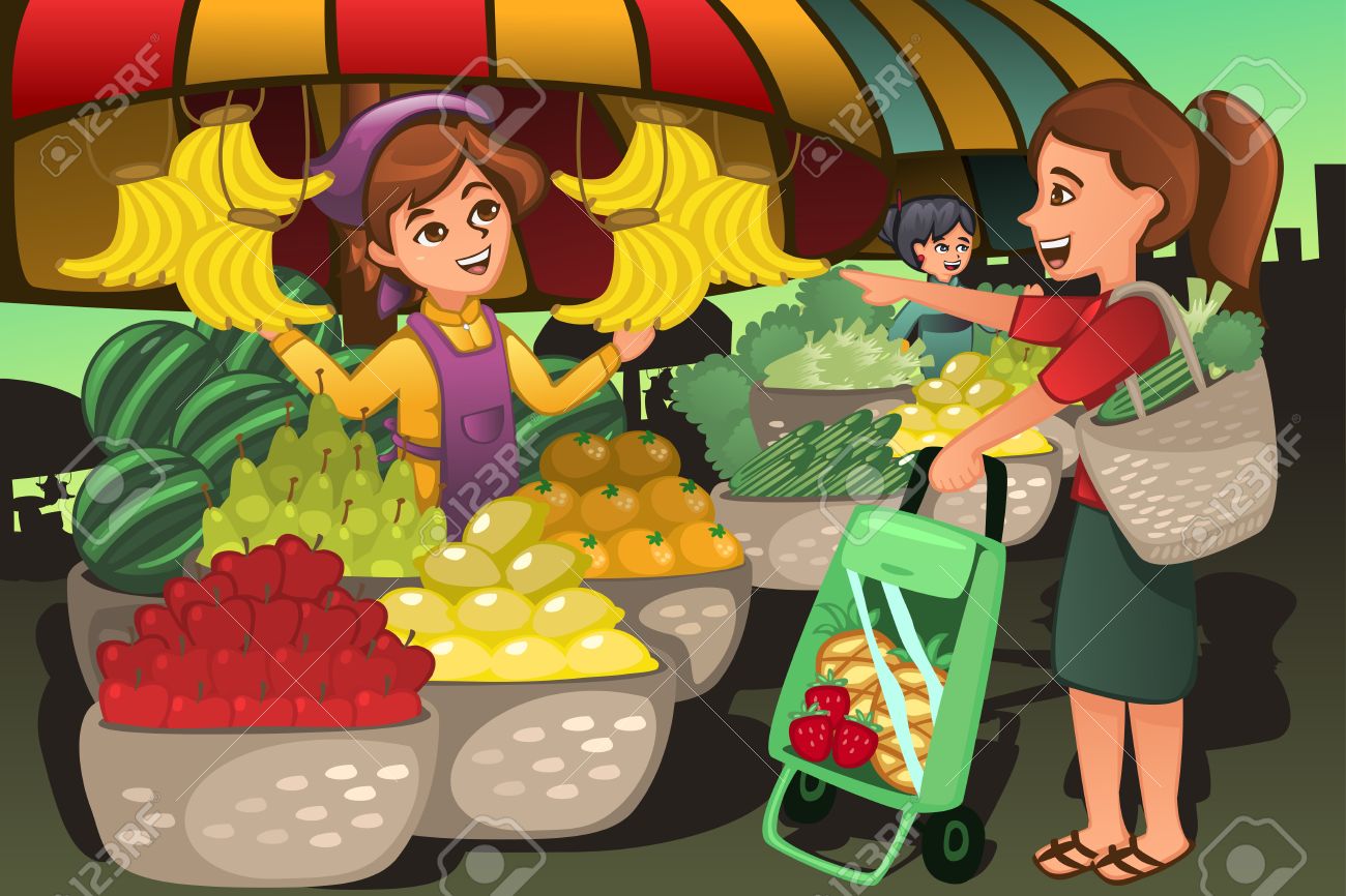 Market clipart animated.