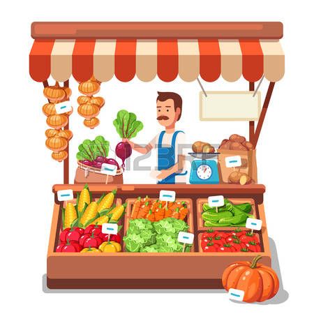 Vegetable Market Clipart
