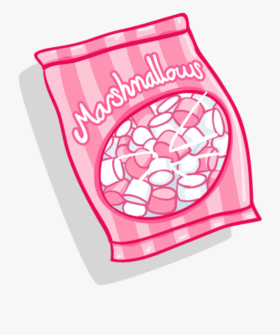 Packet marshmallows packet.