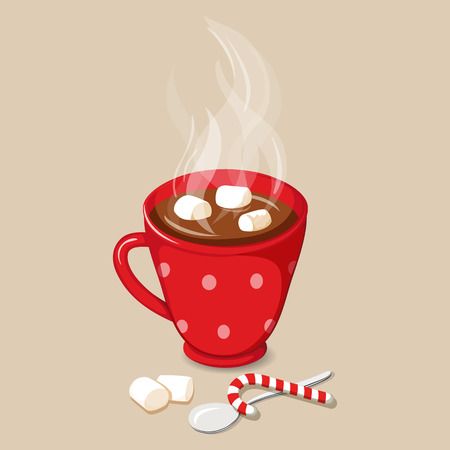 Christmas clip art hot chocolate