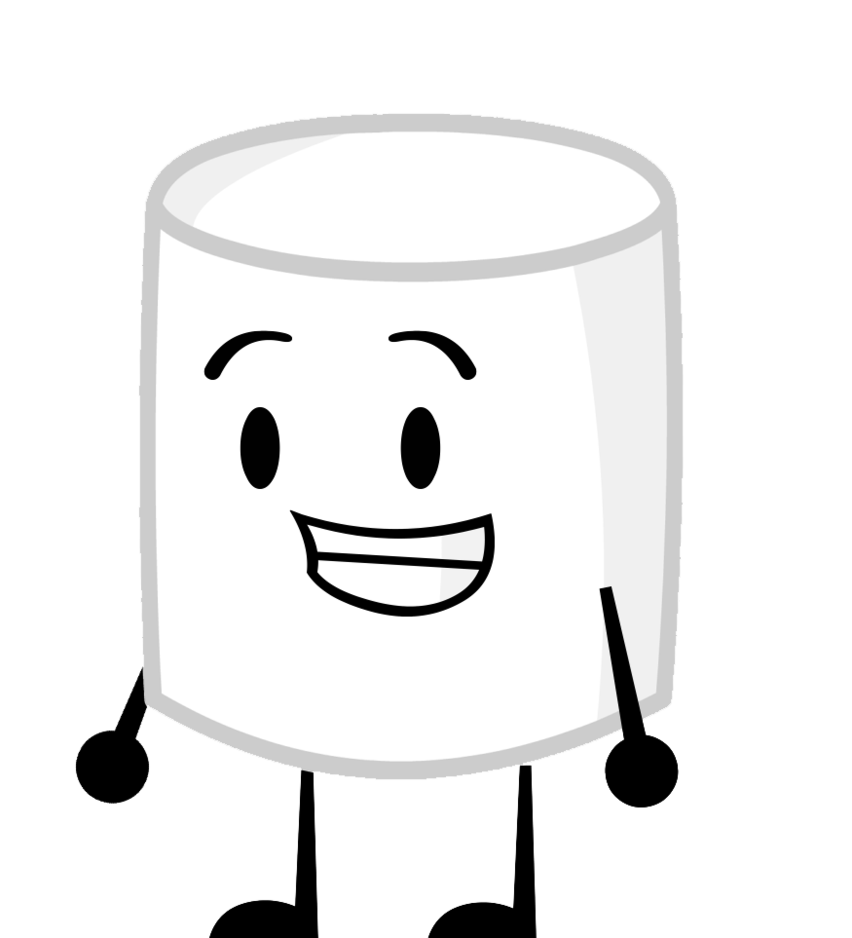 One clipart marshmallow.