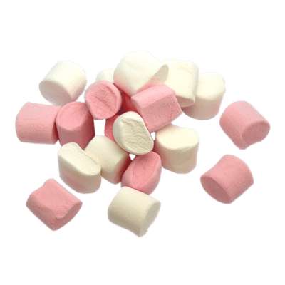 Pink and White Marshmallows transparent PNG
