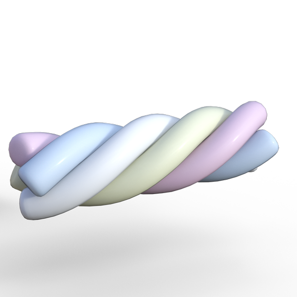 Marshmallow Twist Candy by KraftyKreations on DeviantArt