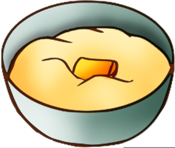 Clipart mashed potatoes.