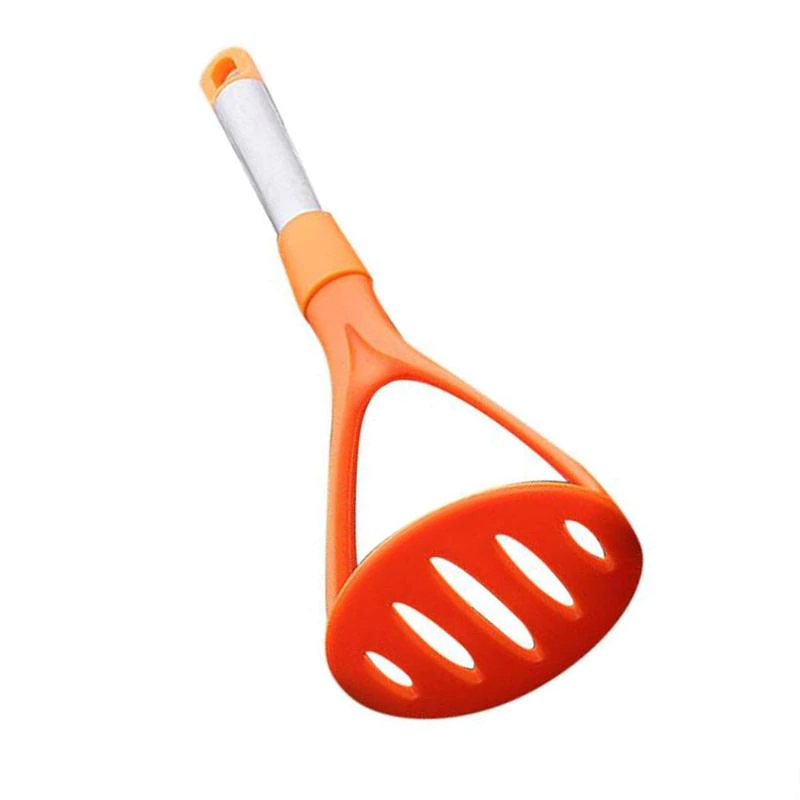 Details about Plastic Potato Masher With Broad Mashing Plate for Smooth  Mashed Potatoes