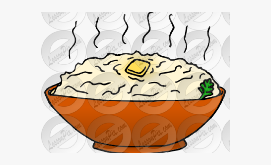 Potato clipart mashed.