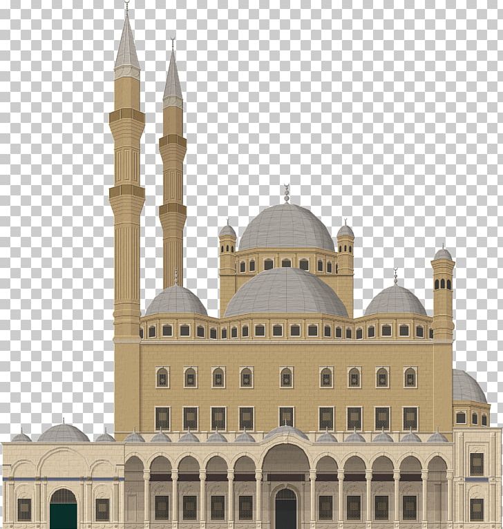 Colourful mosque islam.