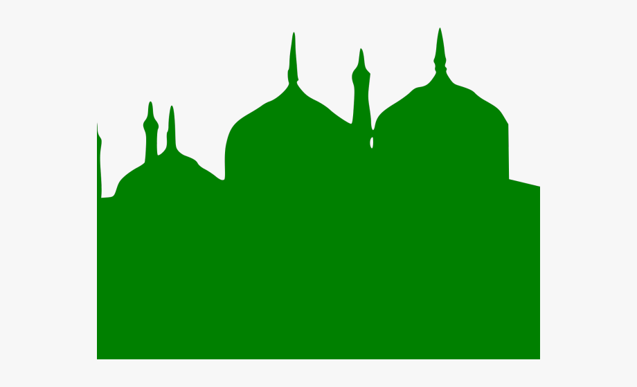 Mosque Clipart Green