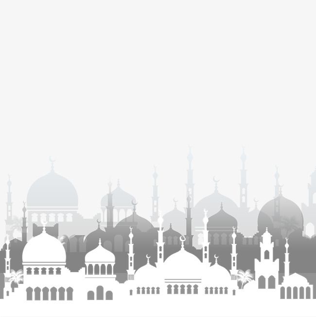 Islamic mosque vector.