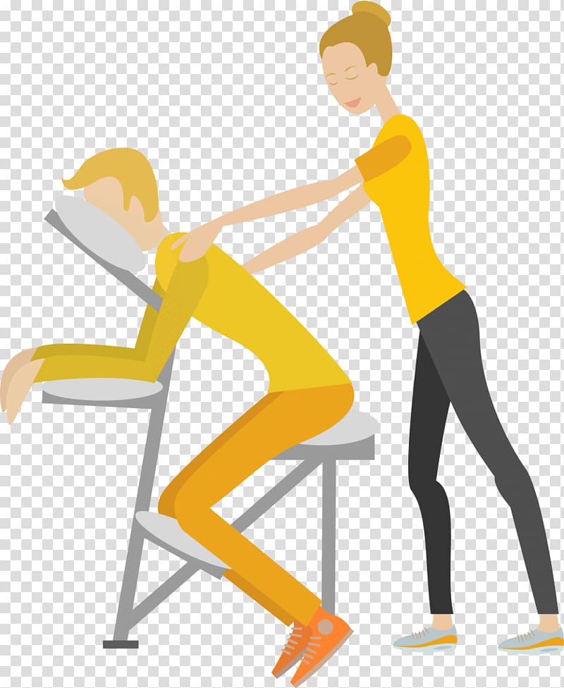 massage clipart chair