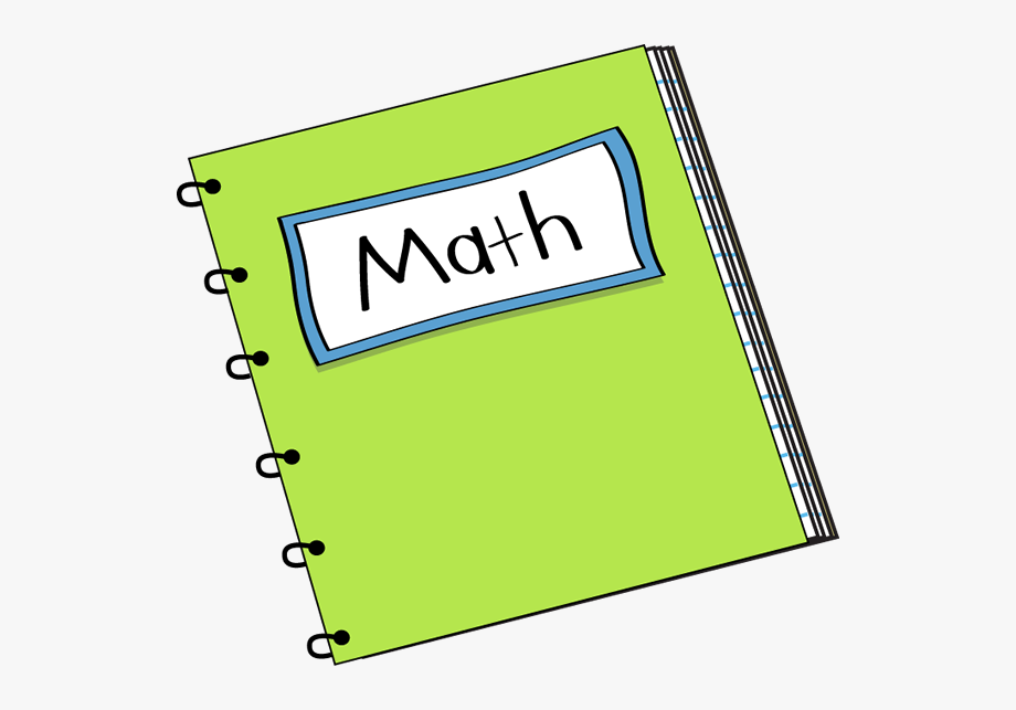 Math Book Clipart