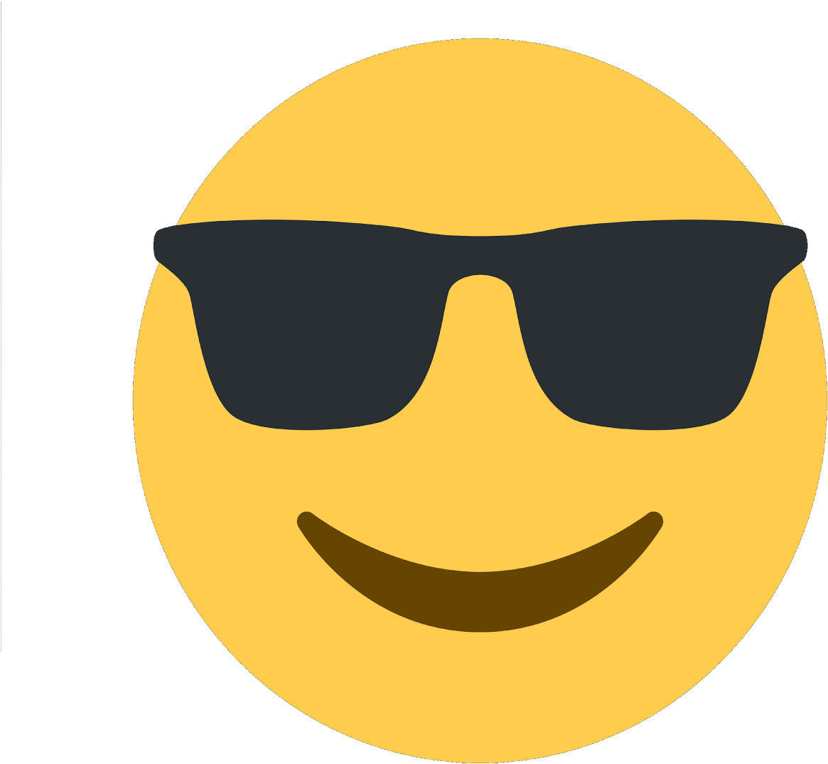 Download emoticon sunglasses.