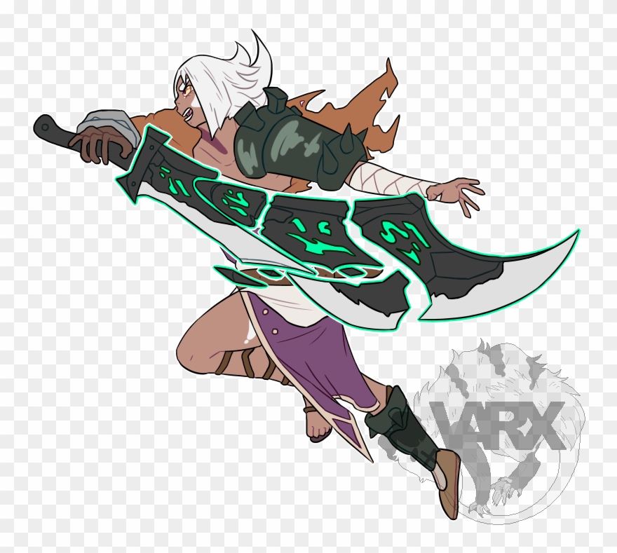 A Friend Commissioned Me To Draw Riven, Who Is His Clipart