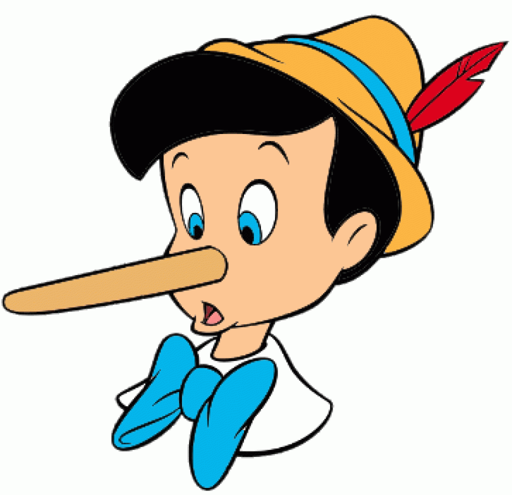 Пиноккио с большим носом