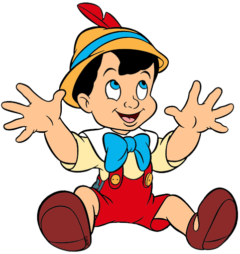 me clipart pinocchio character