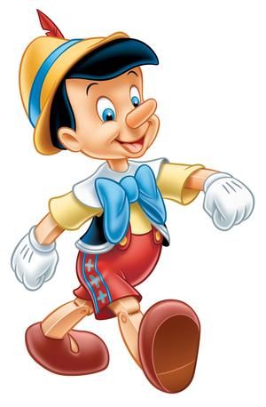 Pinocchio character word.