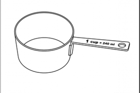 Cup clipart measuring.