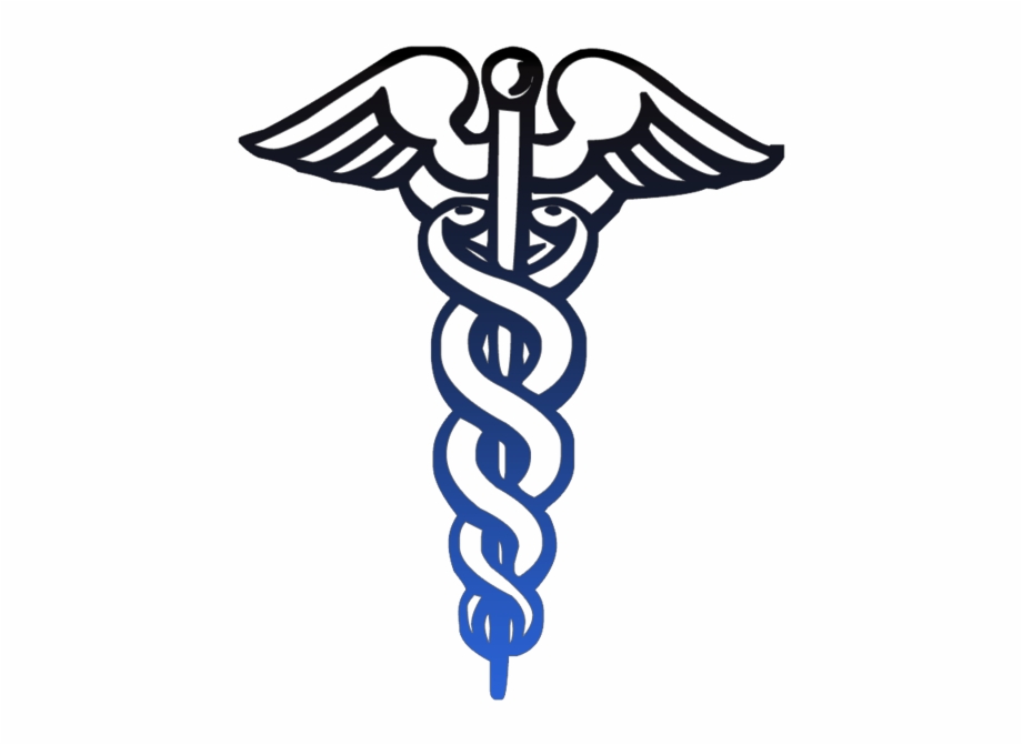 Doctor symbol caduceus.