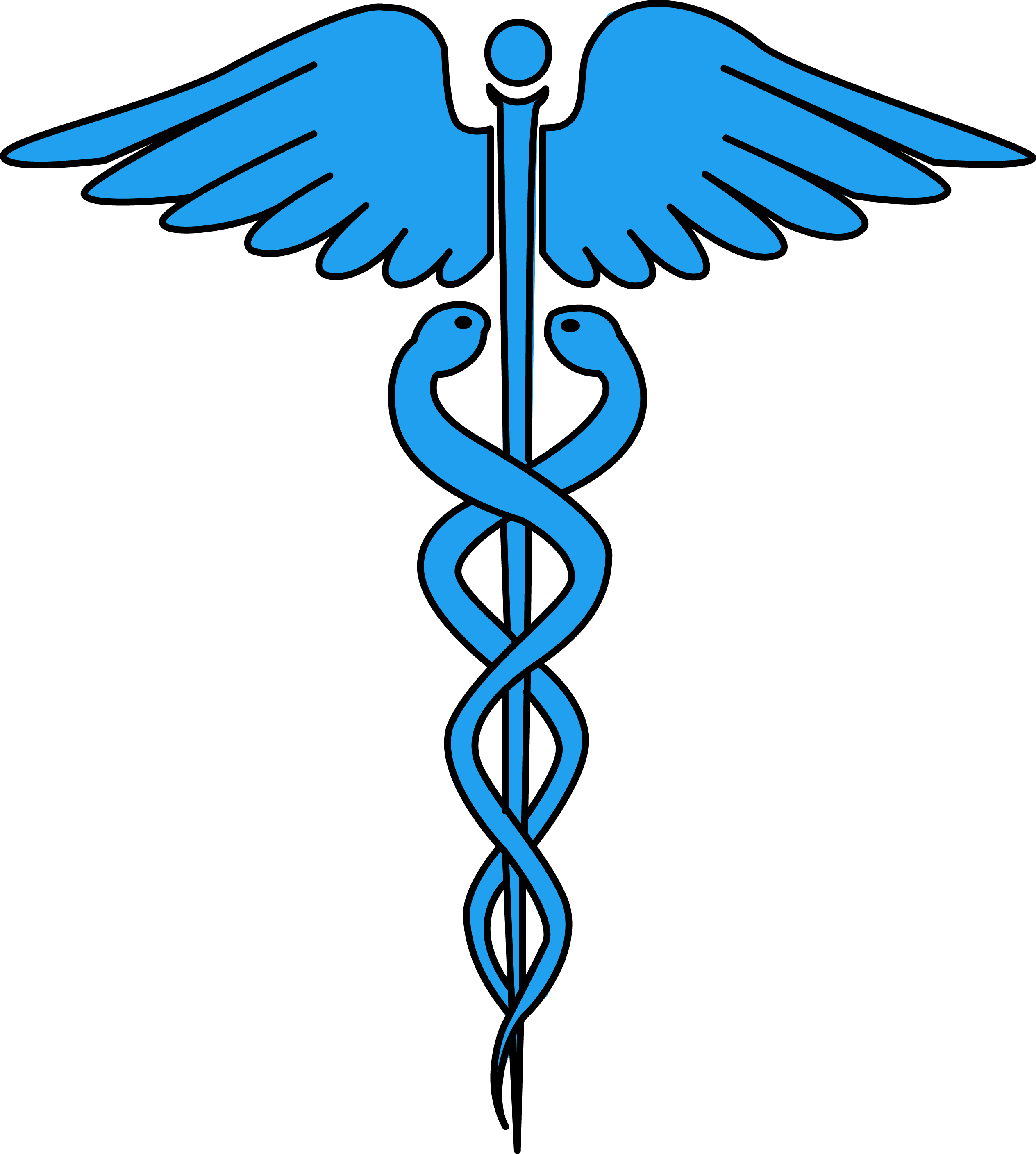 Image for free caduceus medical symbol health high