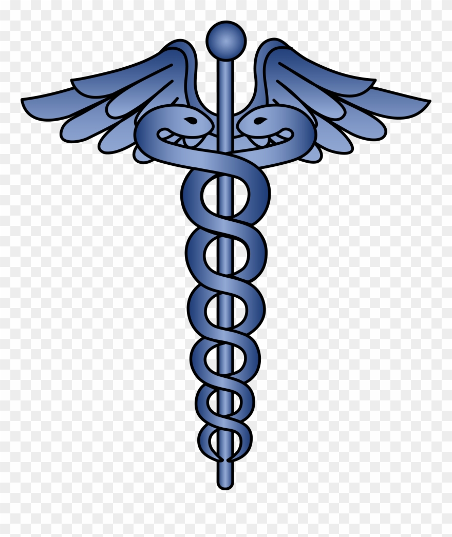 Caduceus medical symbol.