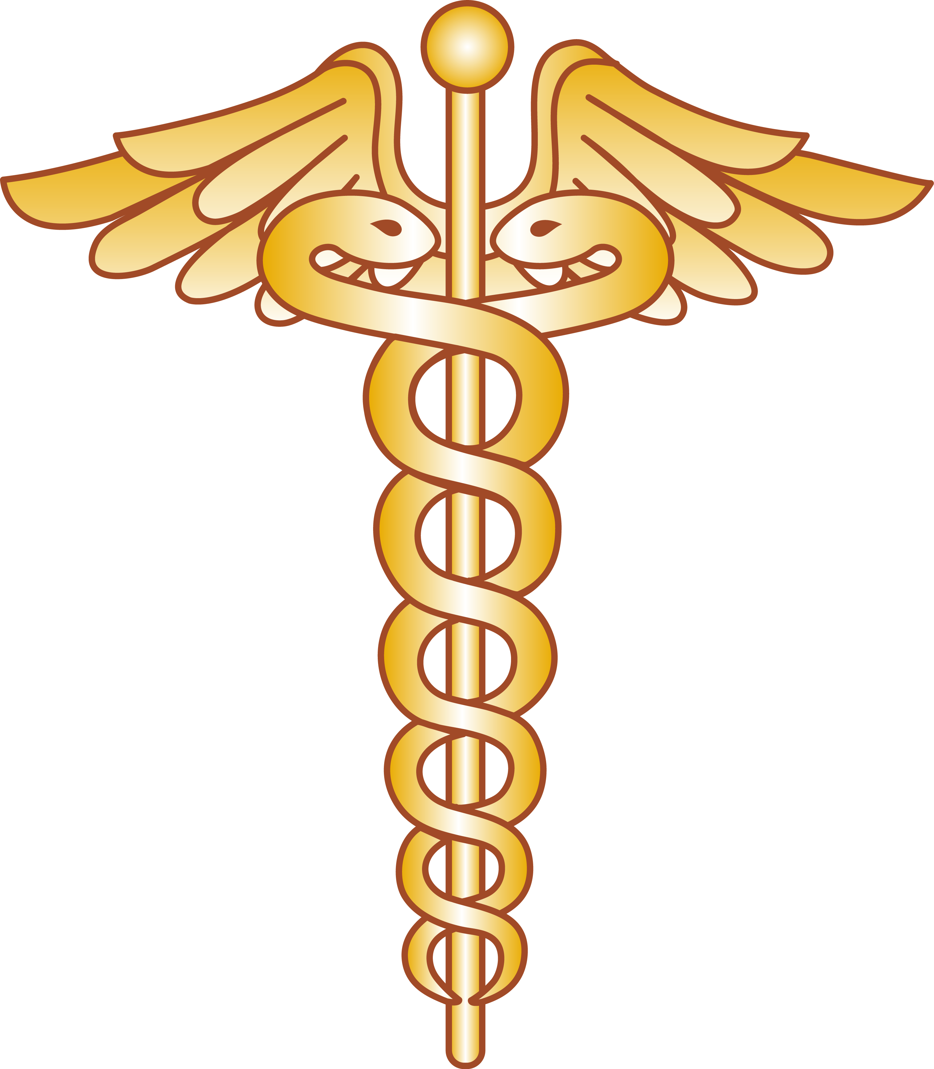 Health medicine snake symbol