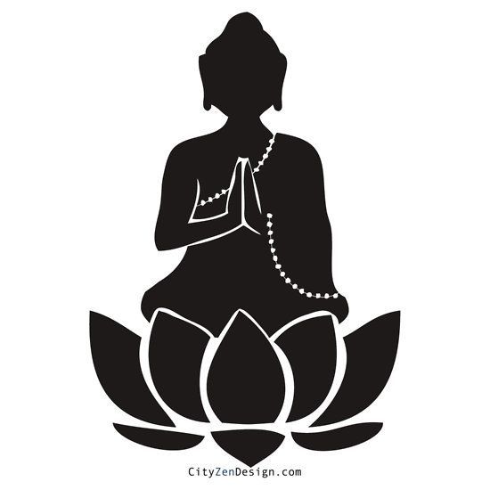 Pin Buddha clipart lotus