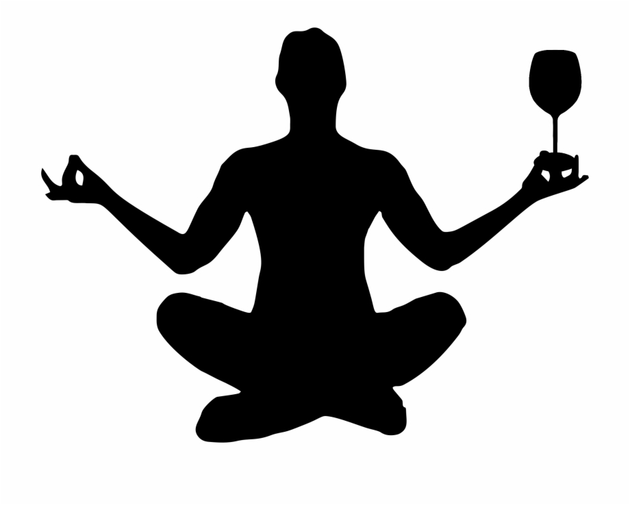 Yoga Pose Silhouette Meditation Free PNG Images