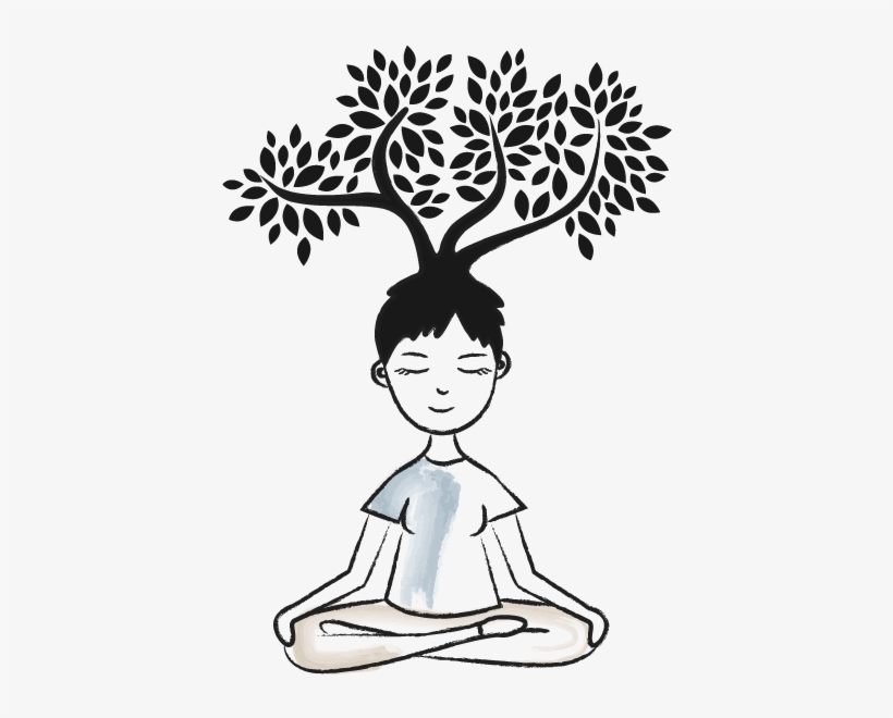 Tree meditation mindfulness.