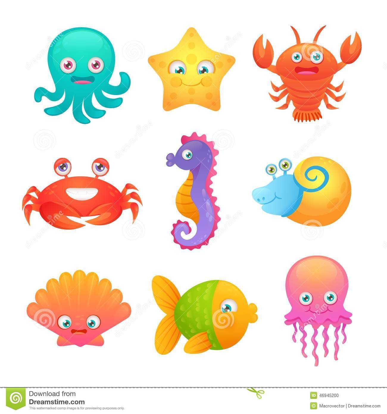meer clipart sea creatures