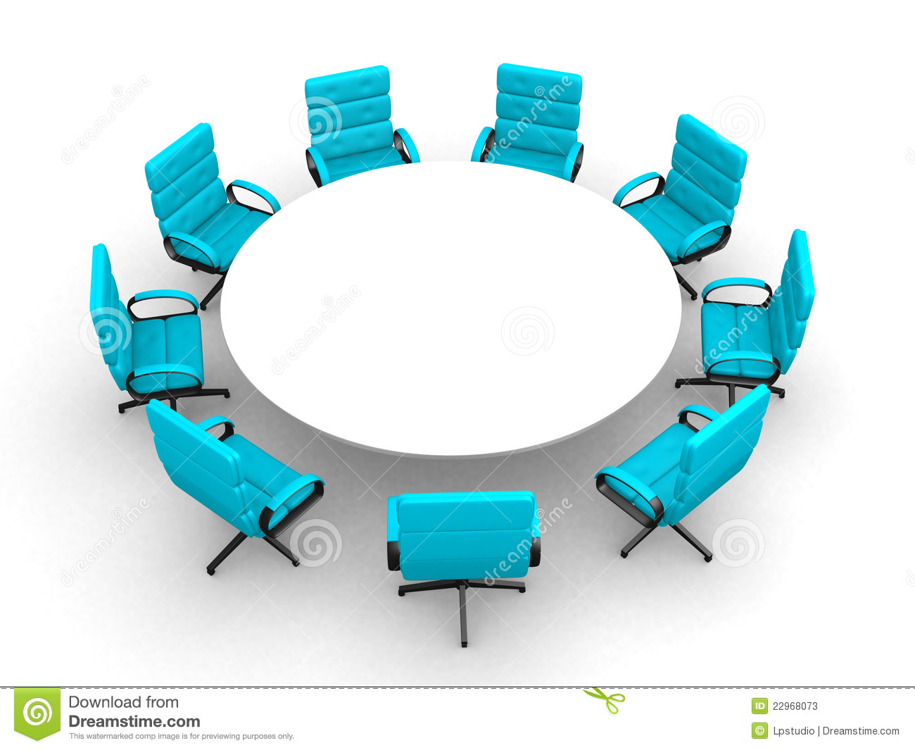 Round table meeting.