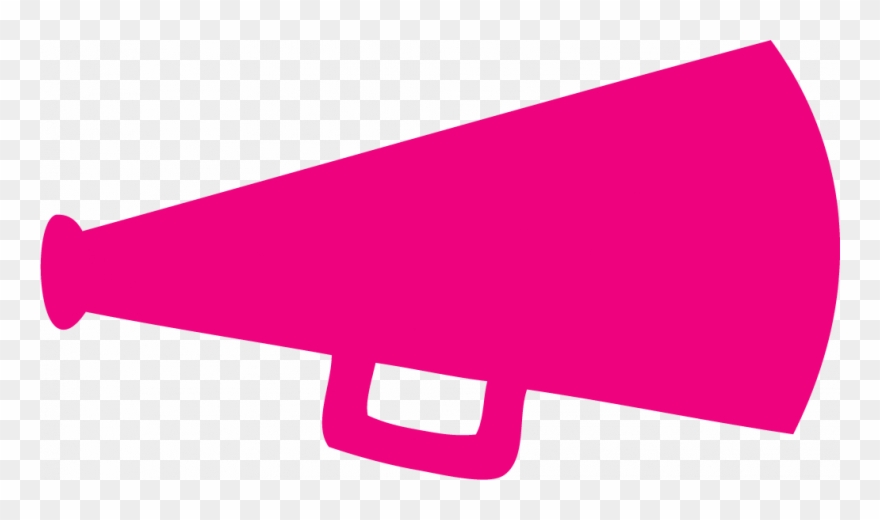 megaphone clipart pink
