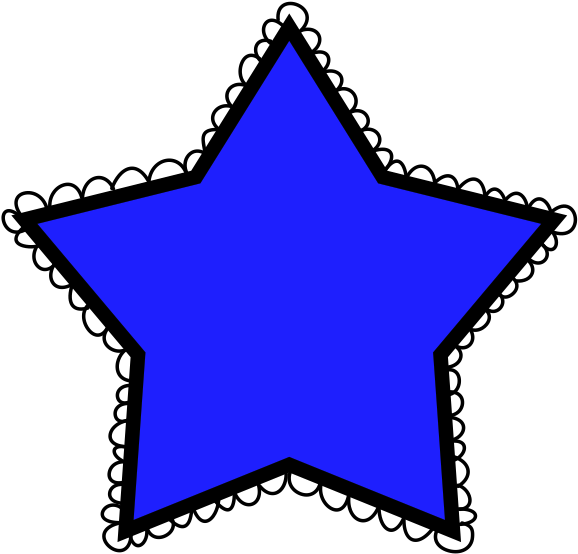 Image blue star.
