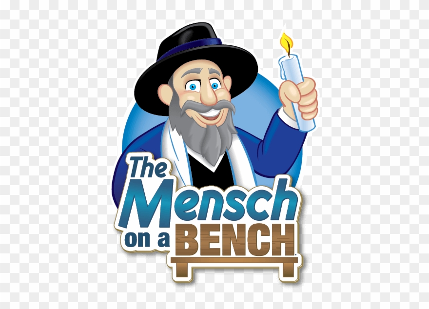 The Mensch On A Bench Stickers Messages Sticker