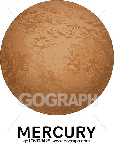 Vector art mercury.