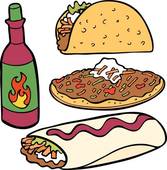 Free clipart mexican food
