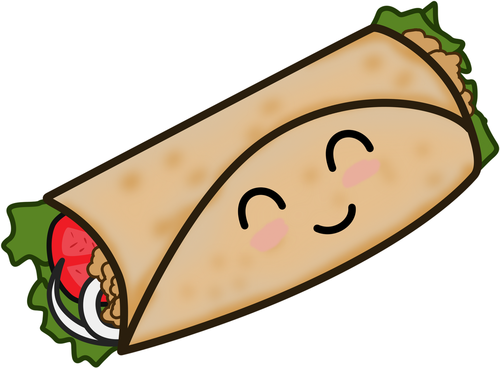Burrito boy kawaii.