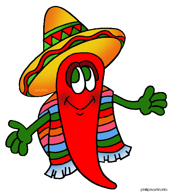 Chili Pepper Mexican Food Clip Art free image