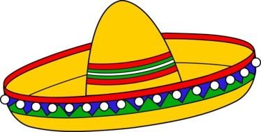 mexican food clipart -taco hat