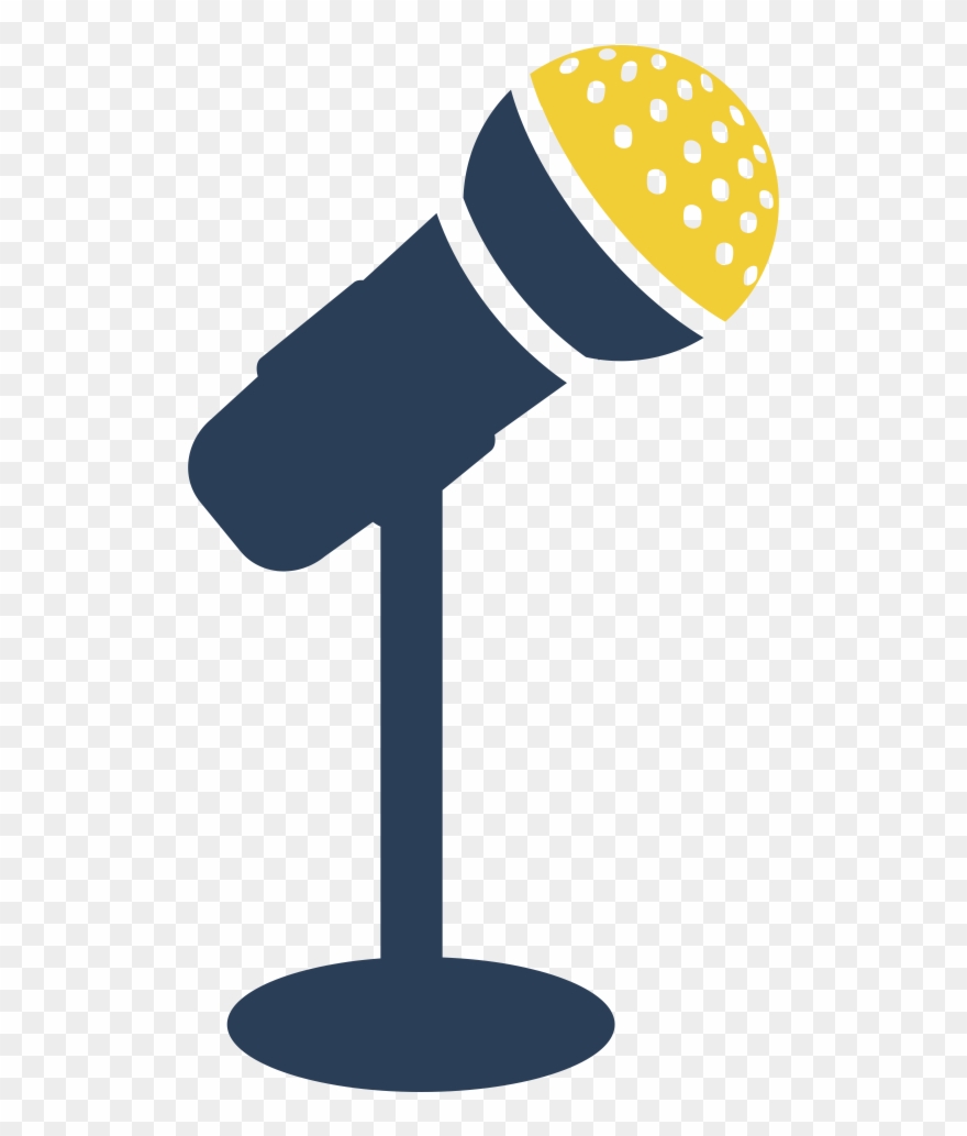 mic clipart microphone stand